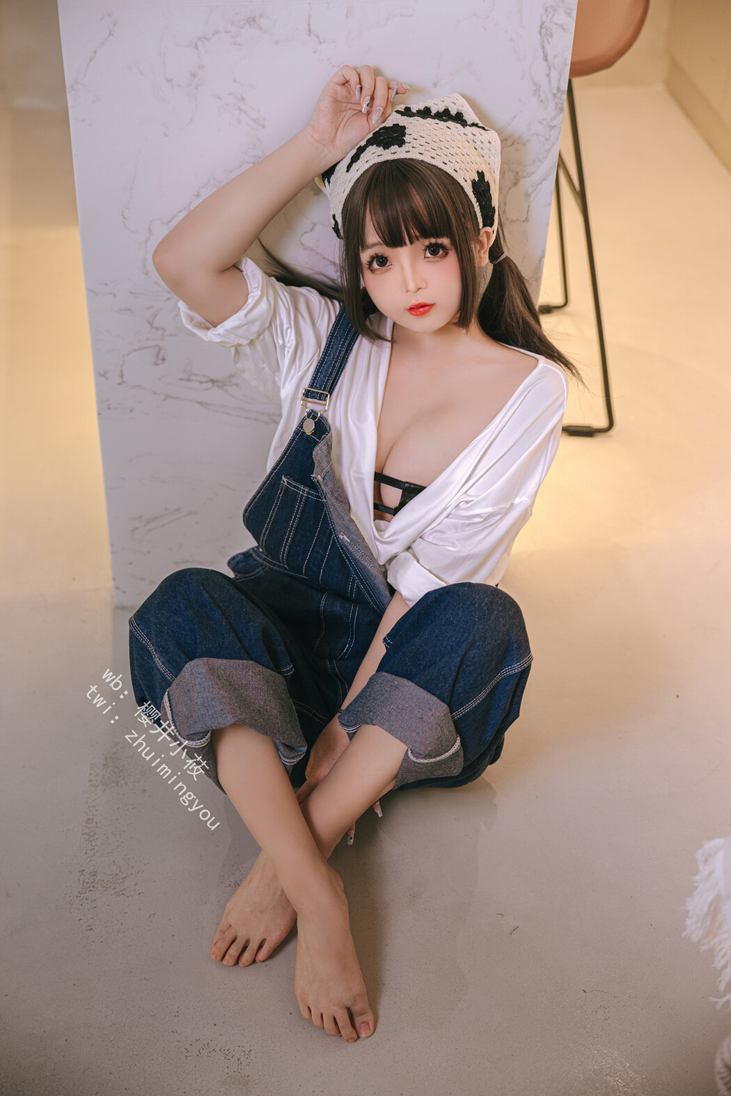 Cosplay Rinaijiao日奈娇 维修工 Set.01