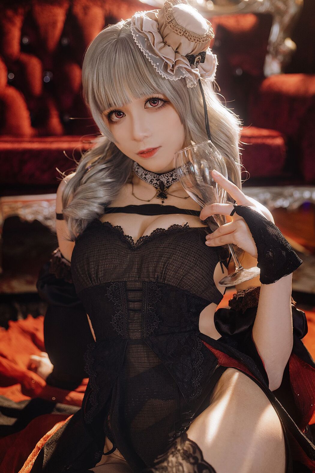 Coser@Tomoyo酱 &#8211; 碧蓝 吕佐夫礼服 (30P)