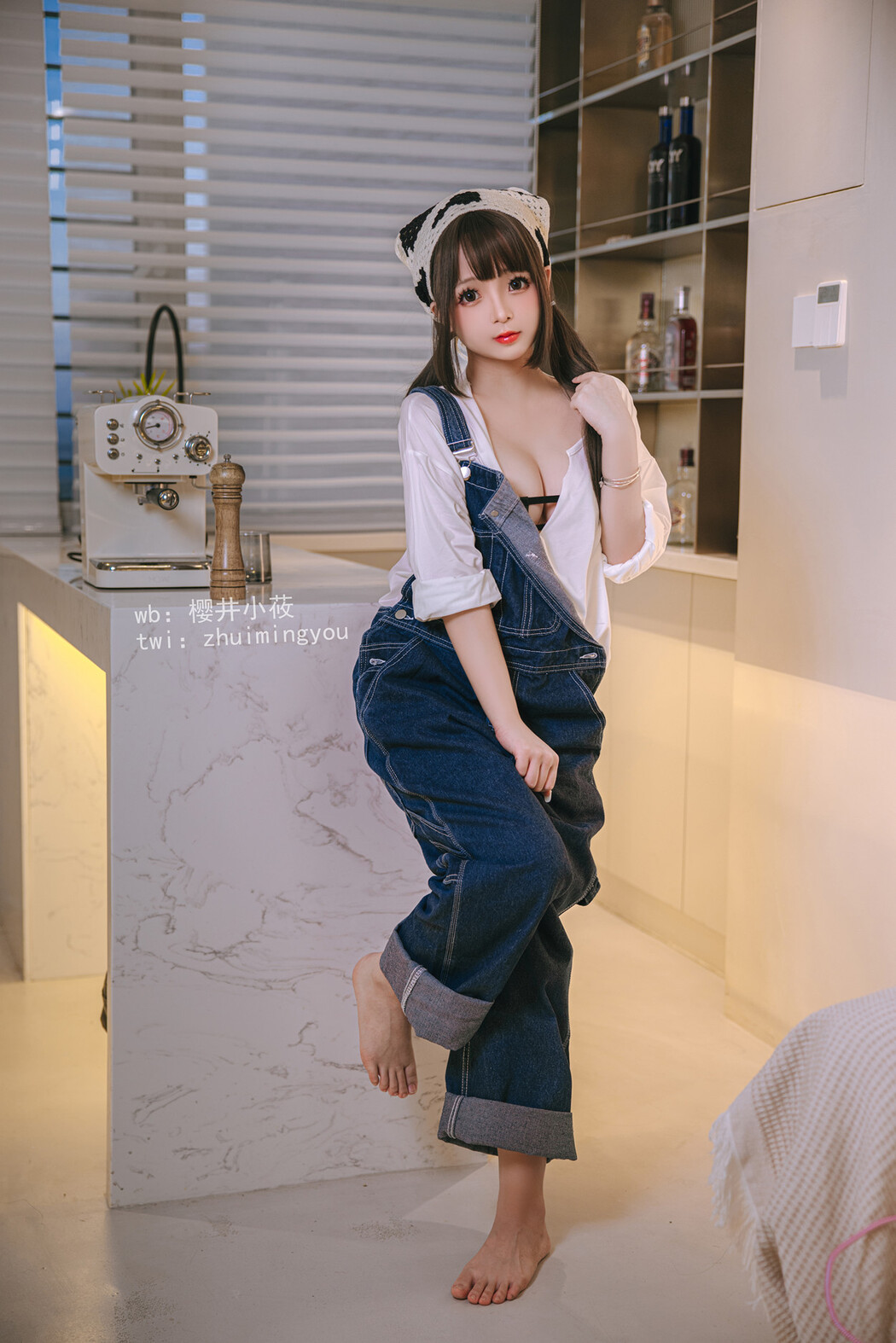 Cosplay Rinaijiao日奈娇 维修工 Set.01