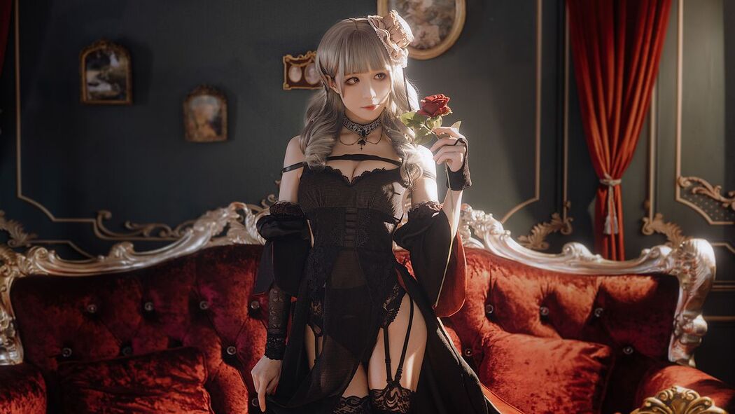Coser@Tomoyo酱 &#8211; 碧蓝 吕佐夫礼服 (30P)
