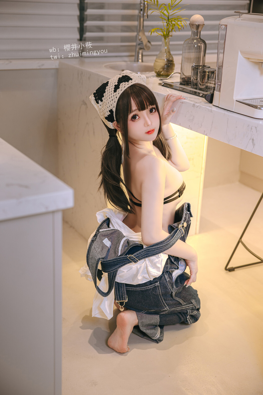 Cosplay Rinaijiao日奈娇 维修工 Set.01