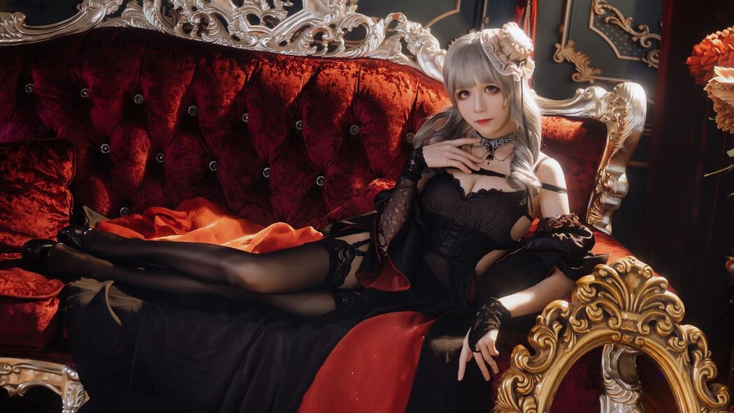Coser@Tomoyo酱 &#8211; 碧蓝 吕佐夫礼服 (30P)