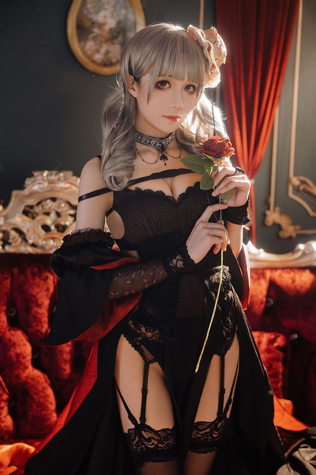 Coser@Tomoyo酱 &#8211; 碧蓝 吕佐夫礼服 (30P)