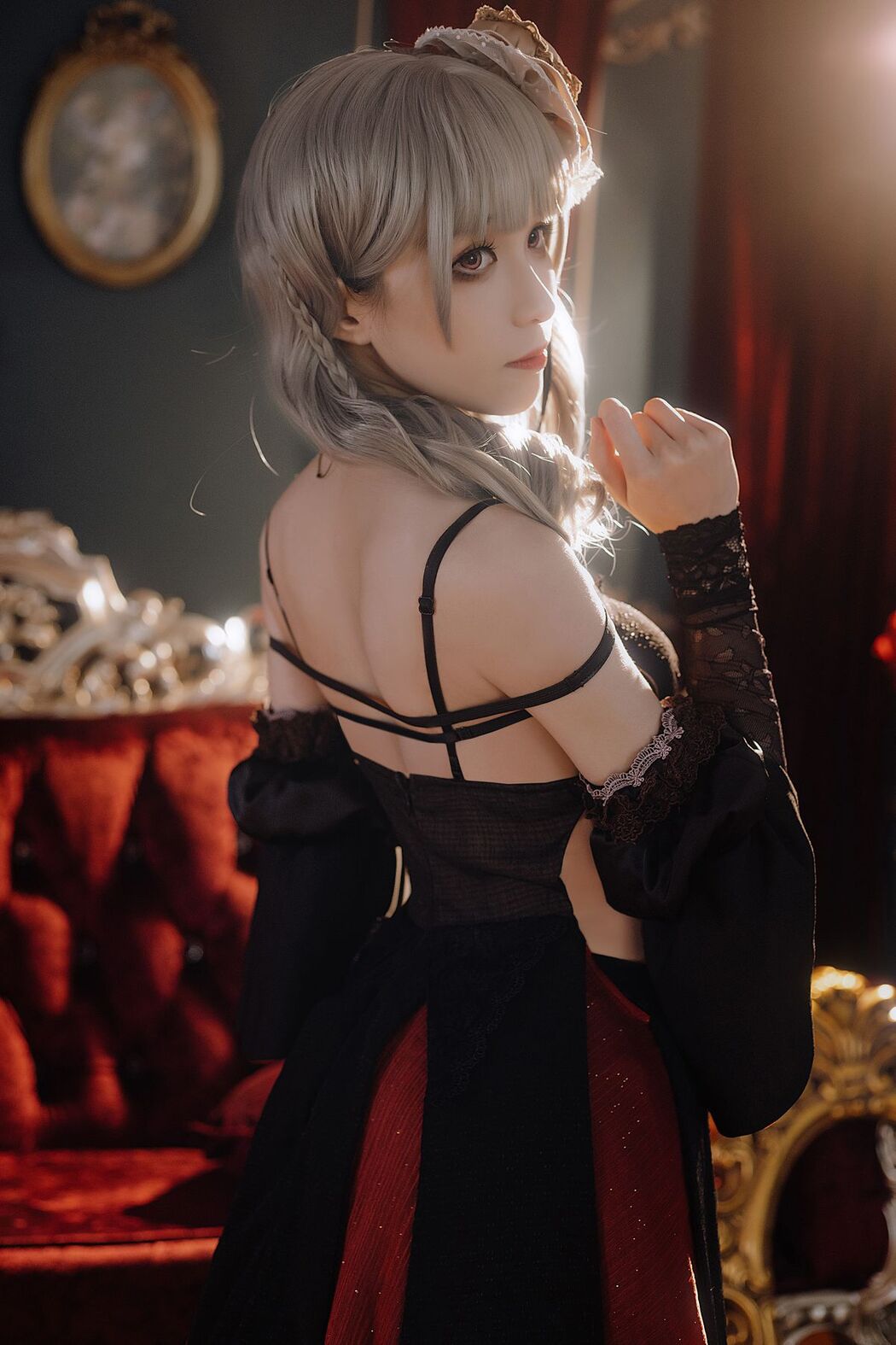 Coser@Tomoyo酱 &#8211; 碧蓝 吕佐夫礼服 (30P)