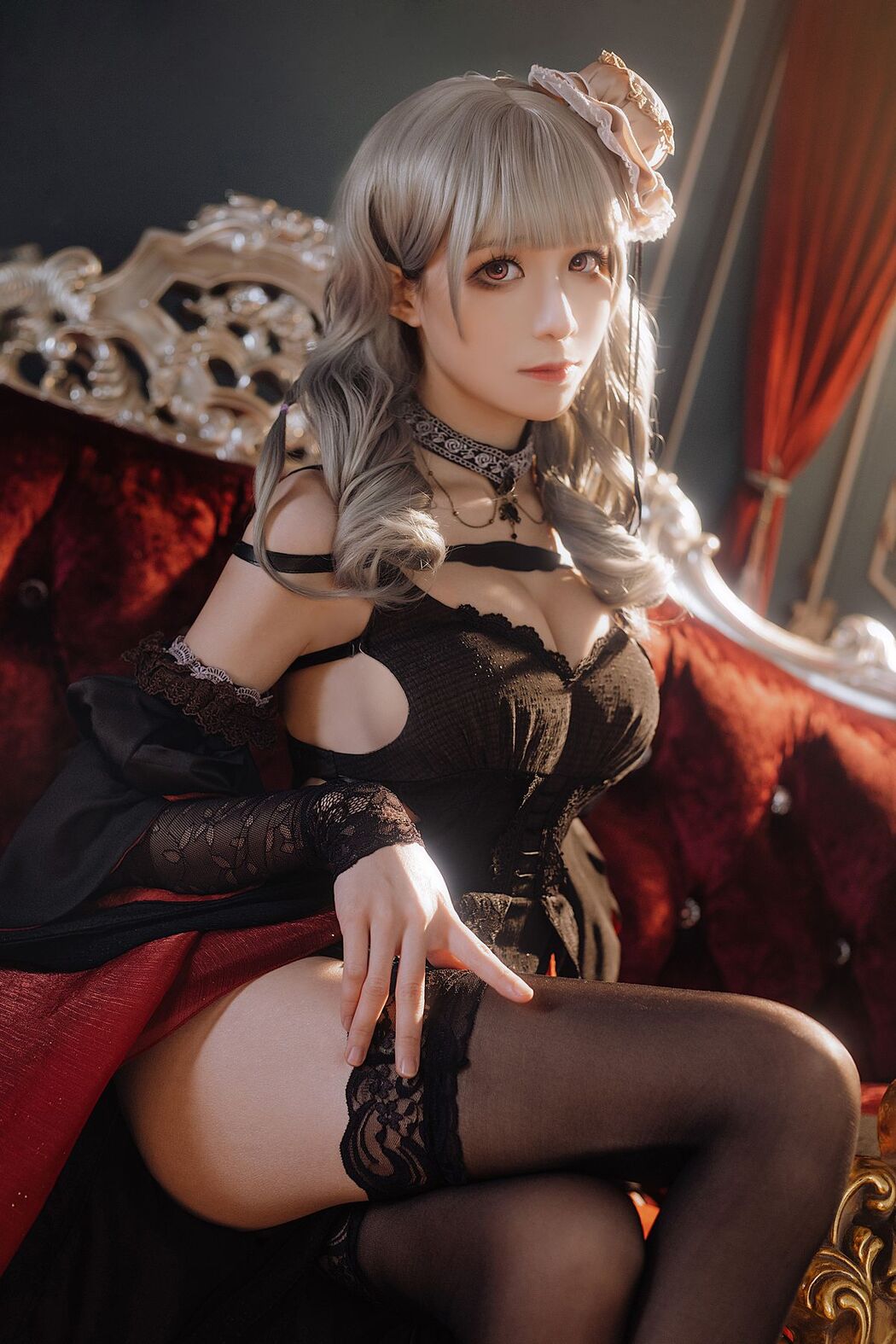 Coser@Tomoyo酱 &#8211; 碧蓝 吕佐夫礼服 (30P)