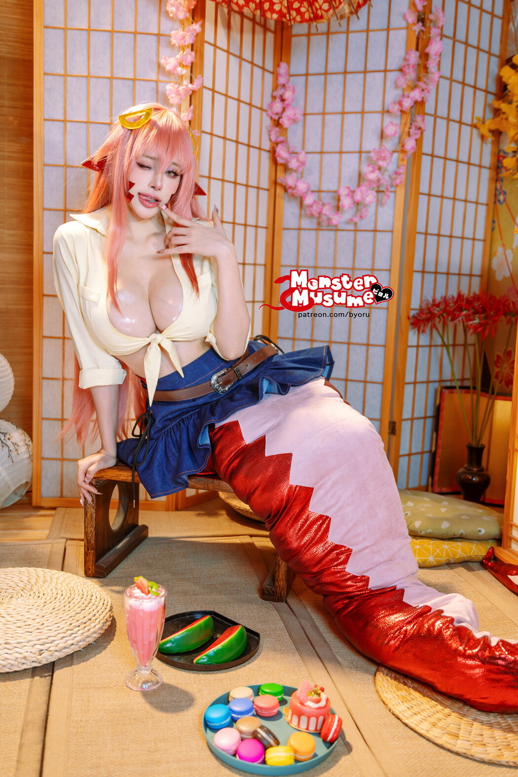Cosplay 日本性感萝莉Byoru Miia Monster Musume