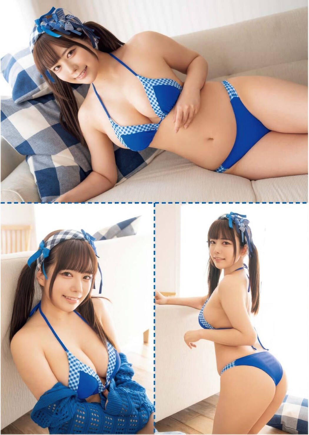 Enako えなこ, Umi Shinonome 東雲うみ, Ami Minami 南あみ, Young King 2025 No.17 (ヤングキング 2025年17号)