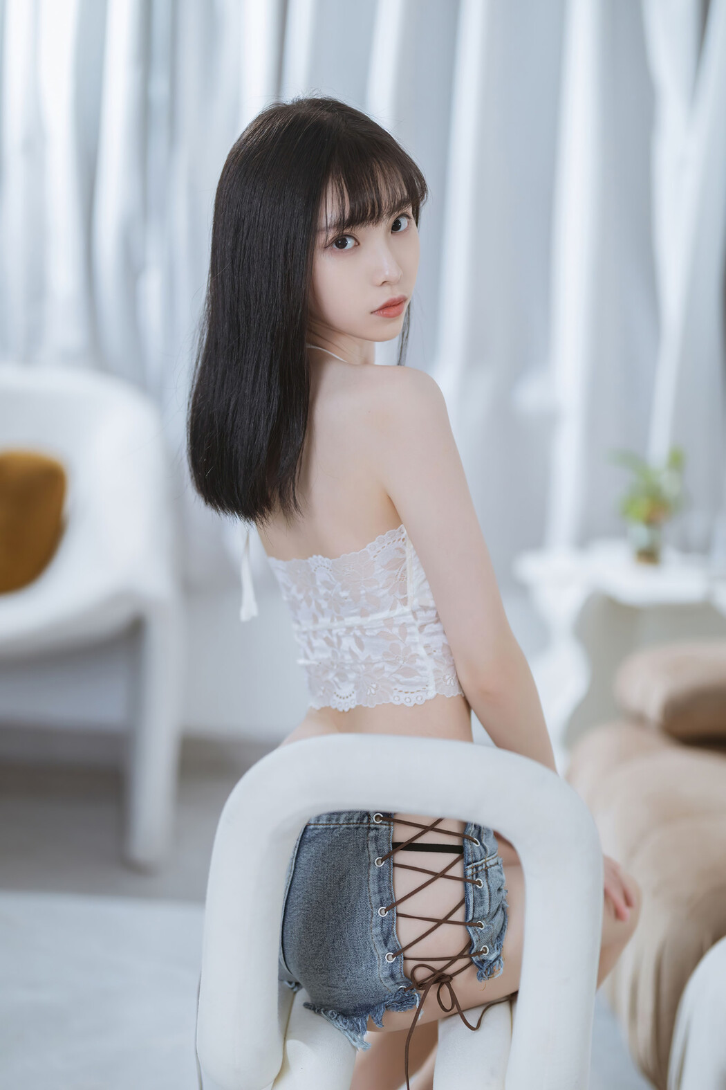 Cosplay 许岚LAN 纯欲吊带