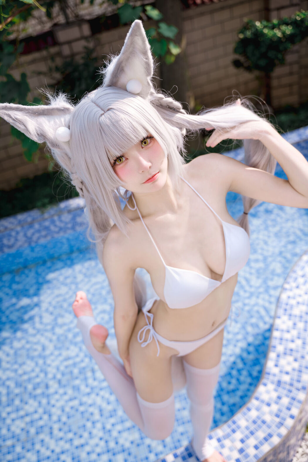 Coser@九柒喵 – 朝凪泳装 (30P)