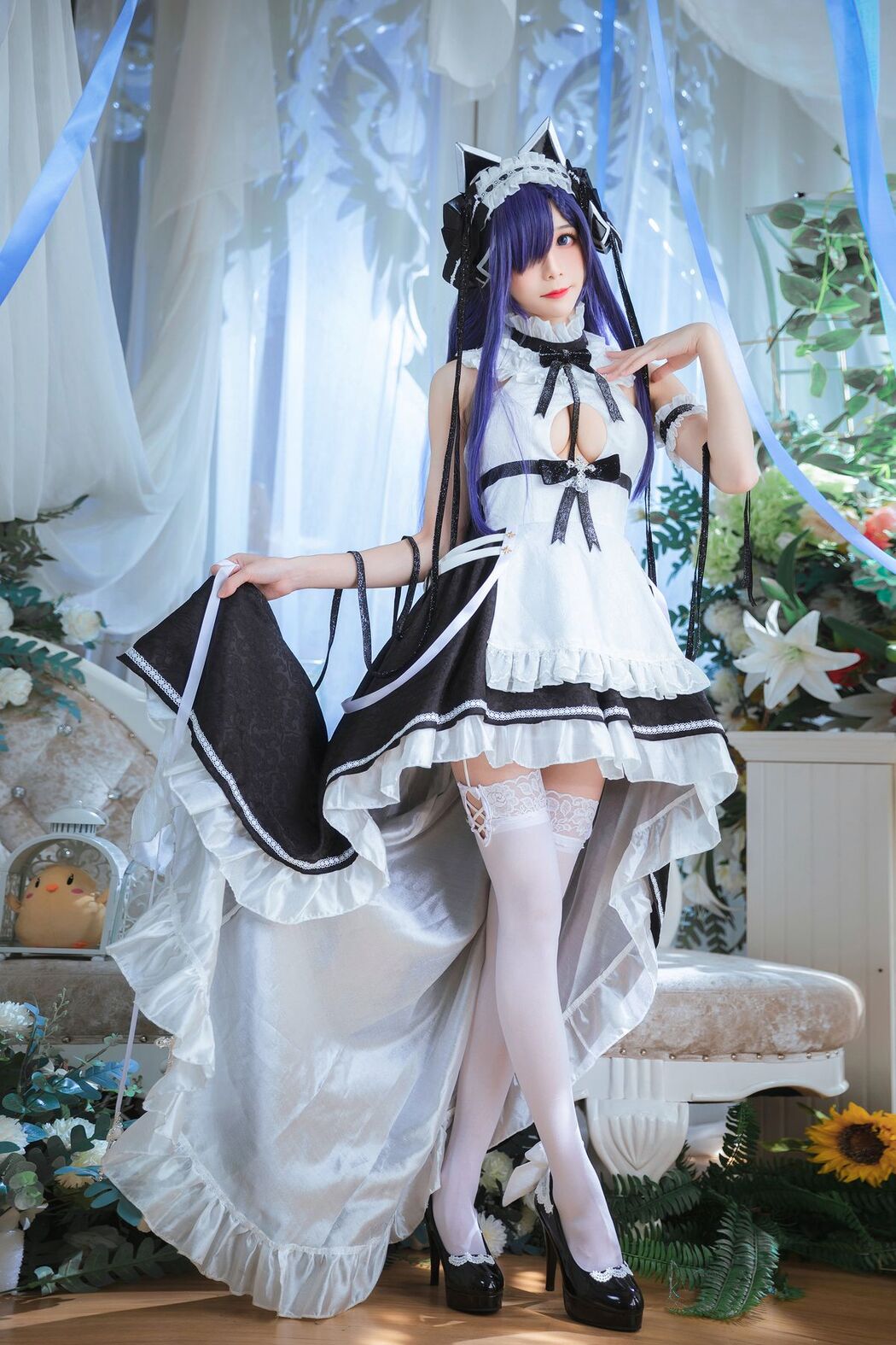 Coser@Tomoyo酱 &#8211; 碧蓝 奥古斯特女仆 (28P)