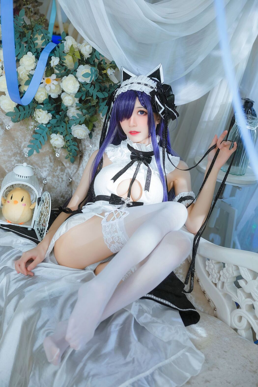Coser@Tomoyo酱 &#8211; 碧蓝 奥古斯特女仆 (28P)
