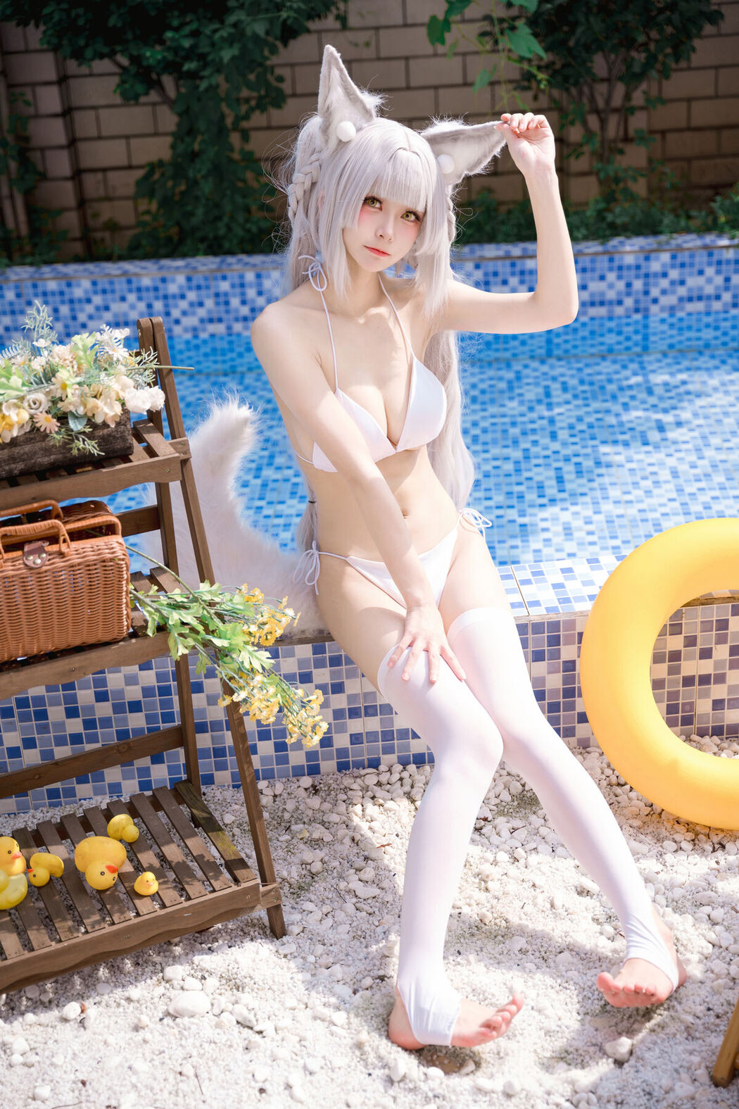 Coser@九柒喵 – 朝凪泳装 (30P)
