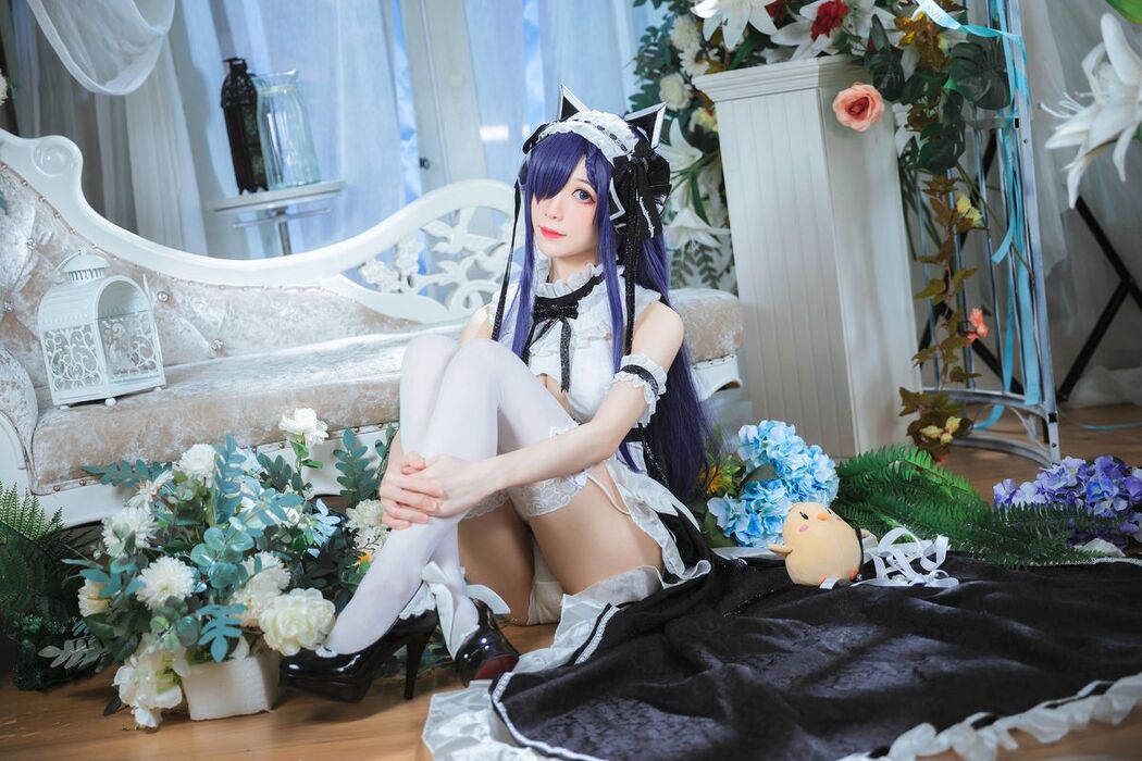 Coser@Tomoyo酱 &#8211; 碧蓝 奥古斯特女仆 (28P)