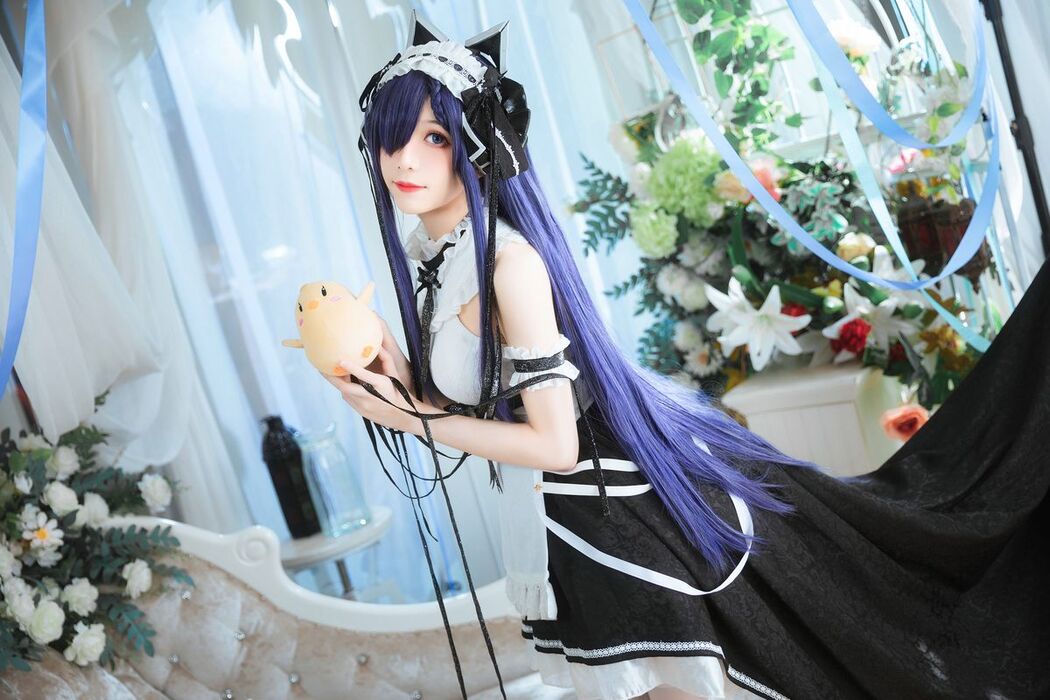 Coser@Tomoyo酱 &#8211; 碧蓝 奥古斯特女仆 (28P)