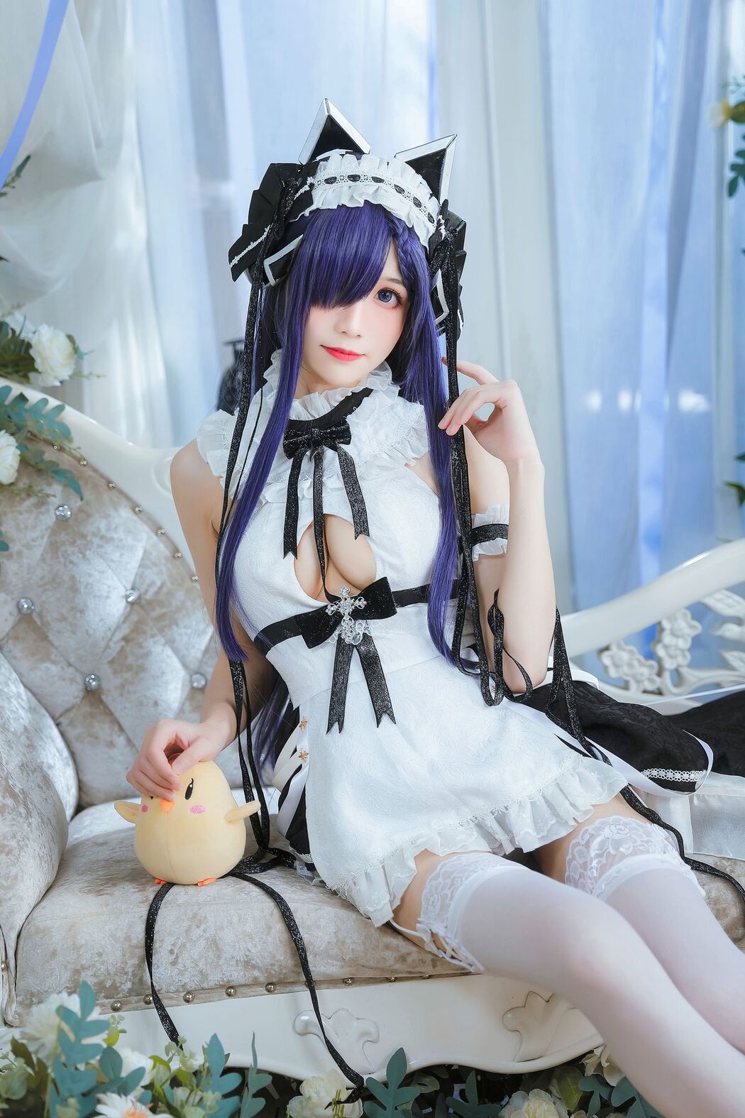 Coser@Tomoyo酱 &#8211; 碧蓝 奥古斯特女仆 (28P)