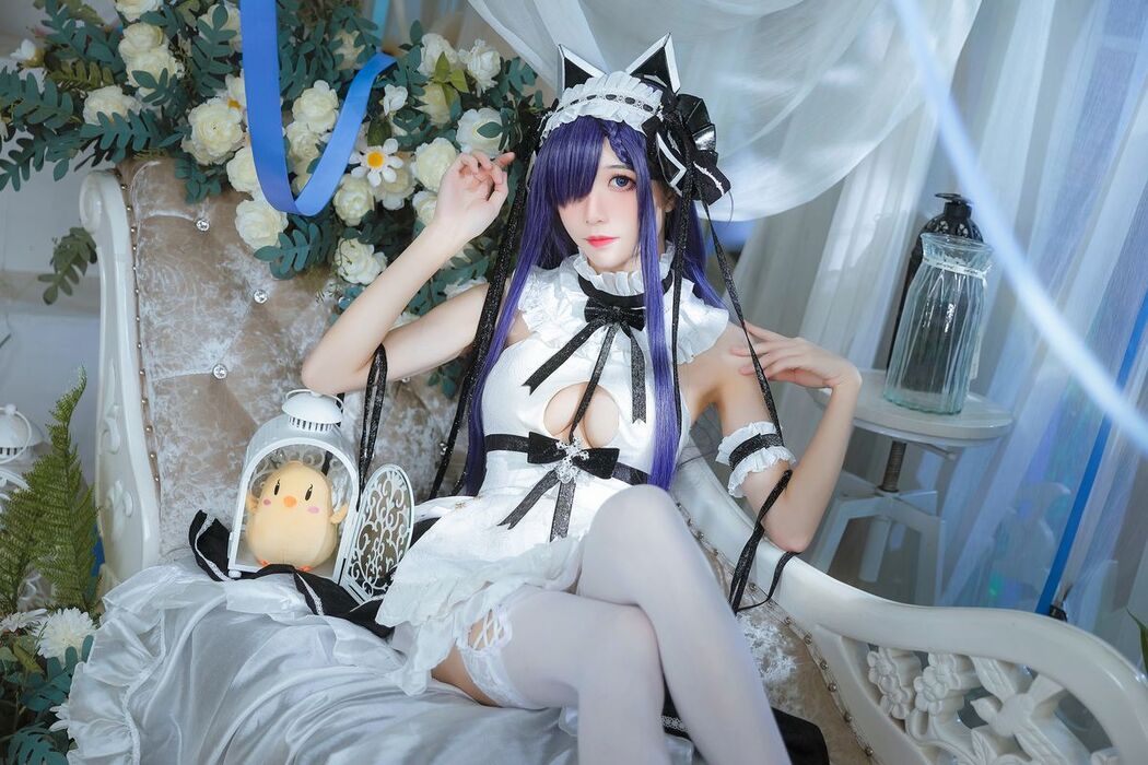 Coser@Tomoyo酱 &#8211; 碧蓝 奥古斯特女仆 (28P)