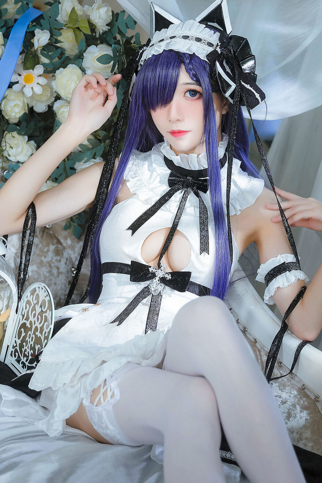 Coser@Tomoyo酱 – 碧蓝 奥古斯特女仆 (28P) Cover Photo