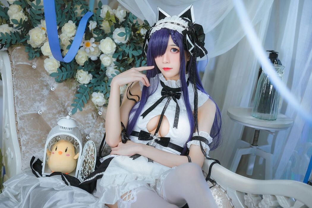 Coser@Tomoyo酱 &#8211; 碧蓝 奥古斯特女仆 (28P)