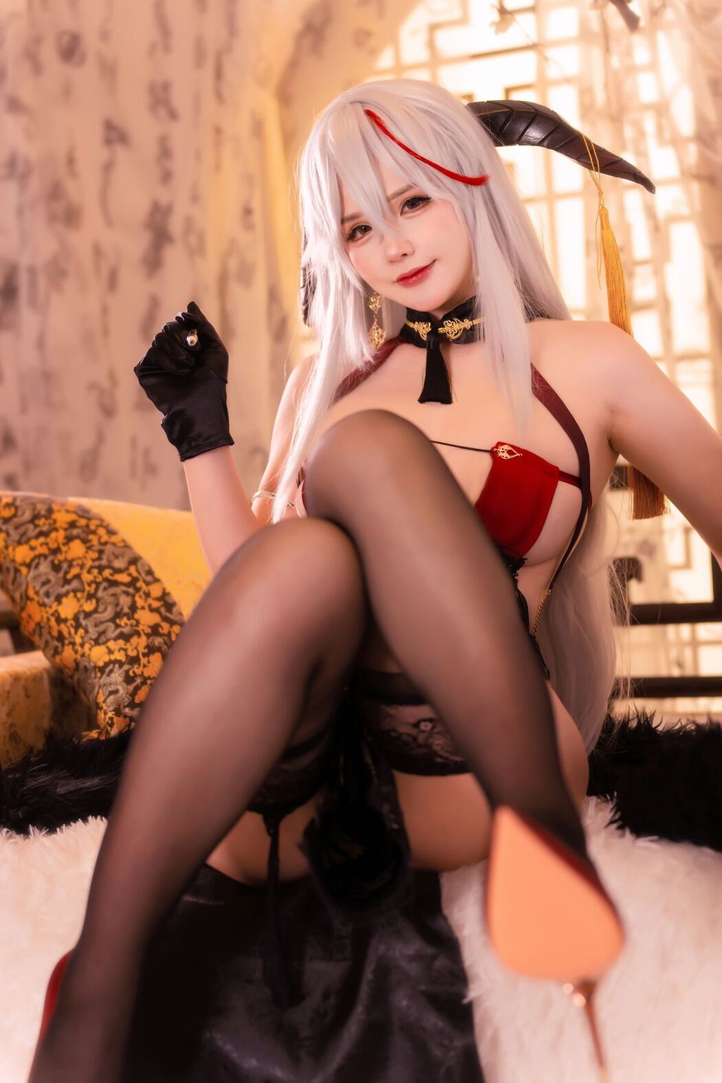 Coser@前羽_rr &#8211; 埃吉尔 旗袍 S (40P)
