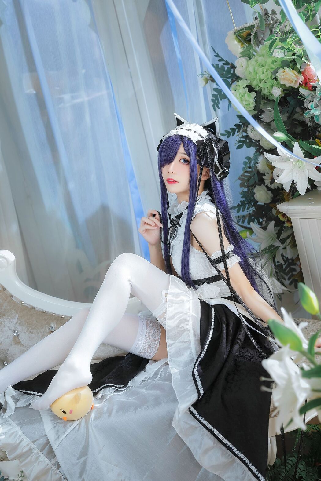 Coser@Tomoyo酱 &#8211; 碧蓝 奥古斯特女仆 (28P)