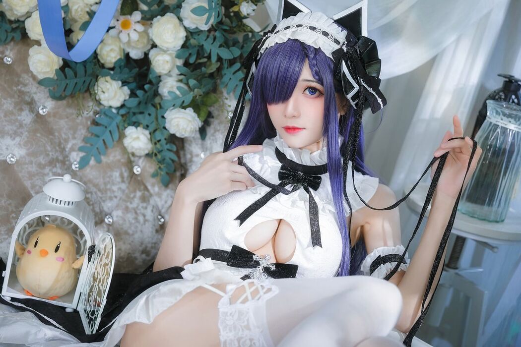 Coser@Tomoyo酱 &#8211; 碧蓝 奥古斯特女仆 (28P)
