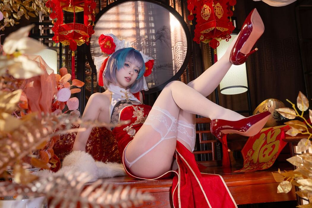 Coser@清水由乃 – 柴郡新春旗袍 (72P – 1V)