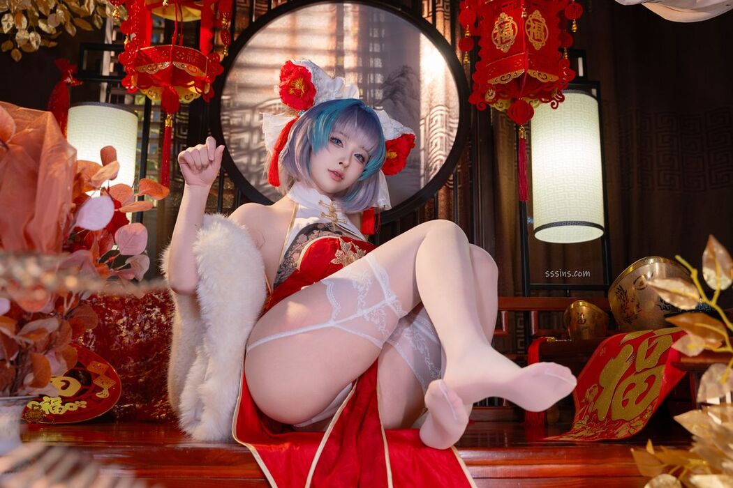 Coser@清水由乃 &#8211; 柴郡新春旗袍 (72P &#8211; 1V)