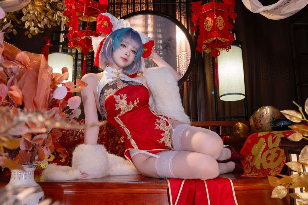 Coser@清水由乃 – 柴郡新春旗袍 (72P – 1V)