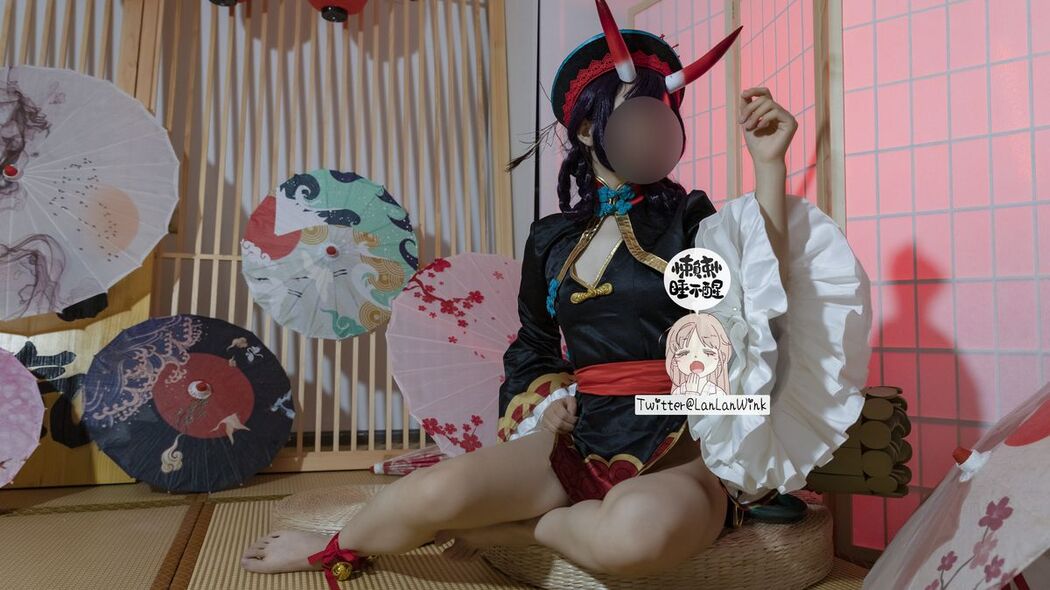 Coser@懒懒睡不醒 &#8211; 酒吞童子 (49P)