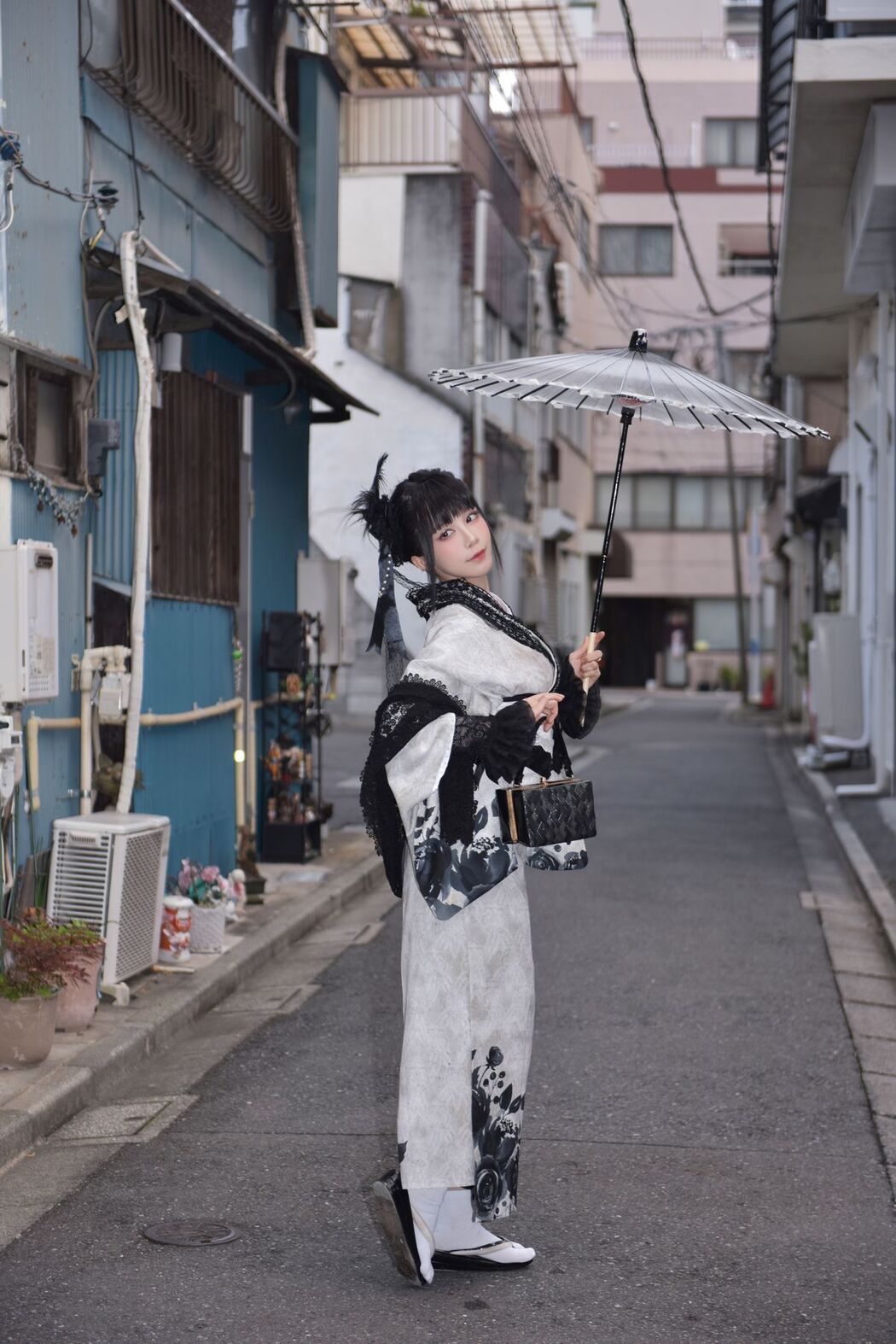 Coser@水淼Aqua – 个人造型 – 蕾丝 (71P)