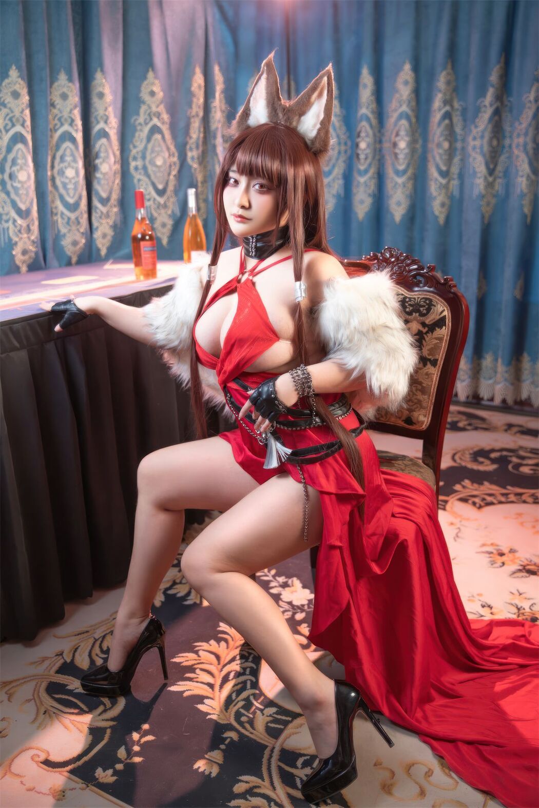 Coser@洛璃LoLiSAMA &#8211; 碧蓝航线 赤城 礼服 (54P)