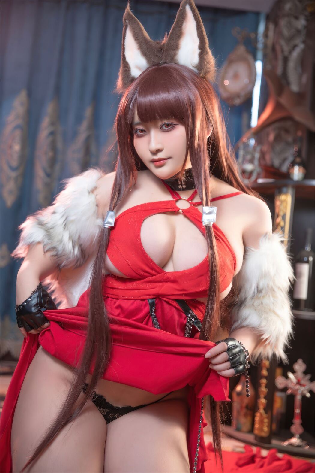 Coser@洛璃LoLiSAMA – 碧蓝航线 赤城 礼服 (54P)