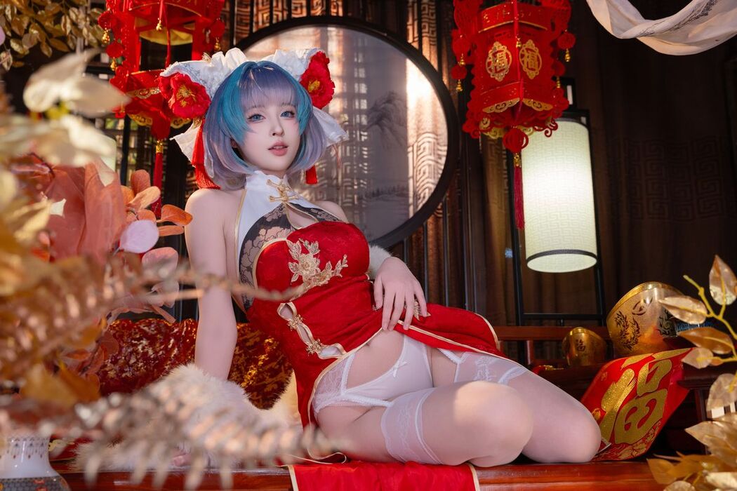 Coser@清水由乃 – 柴郡新春旗袍 (72P – 1V)