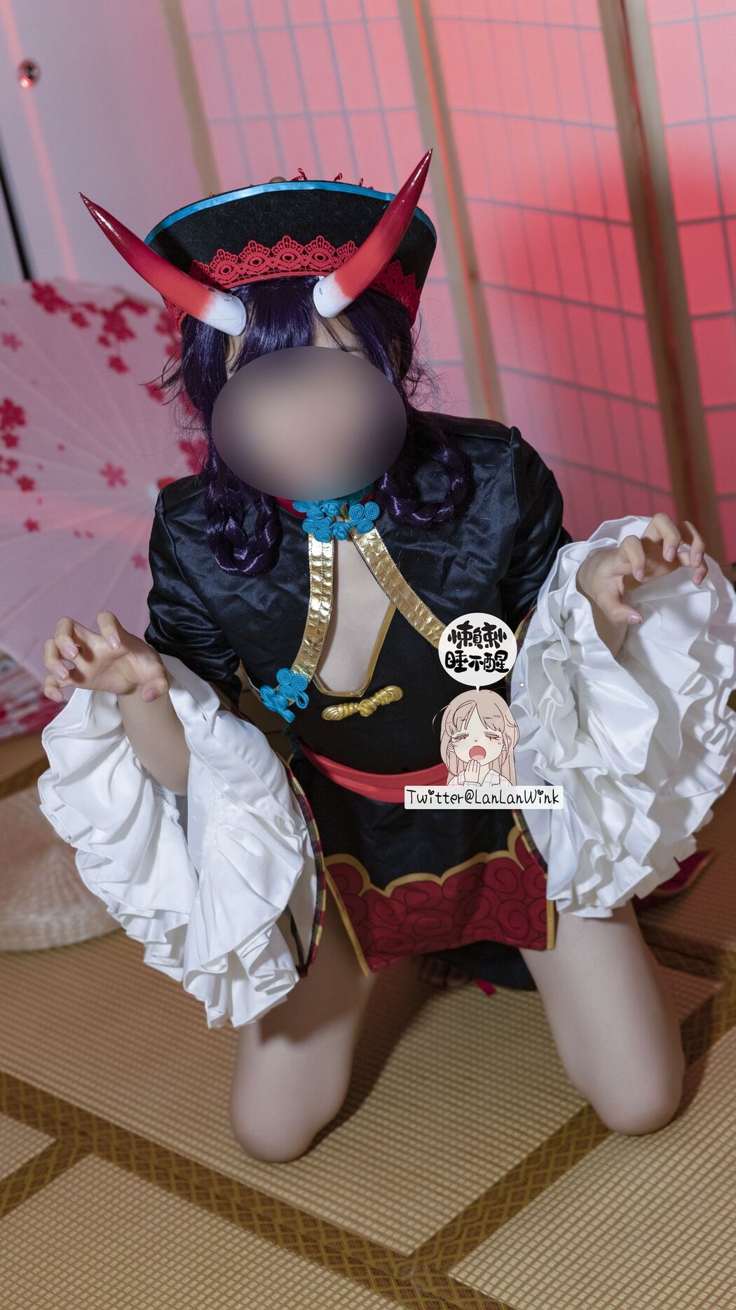 Coser@懒懒睡不醒 &#8211; 酒吞童子 (49P)