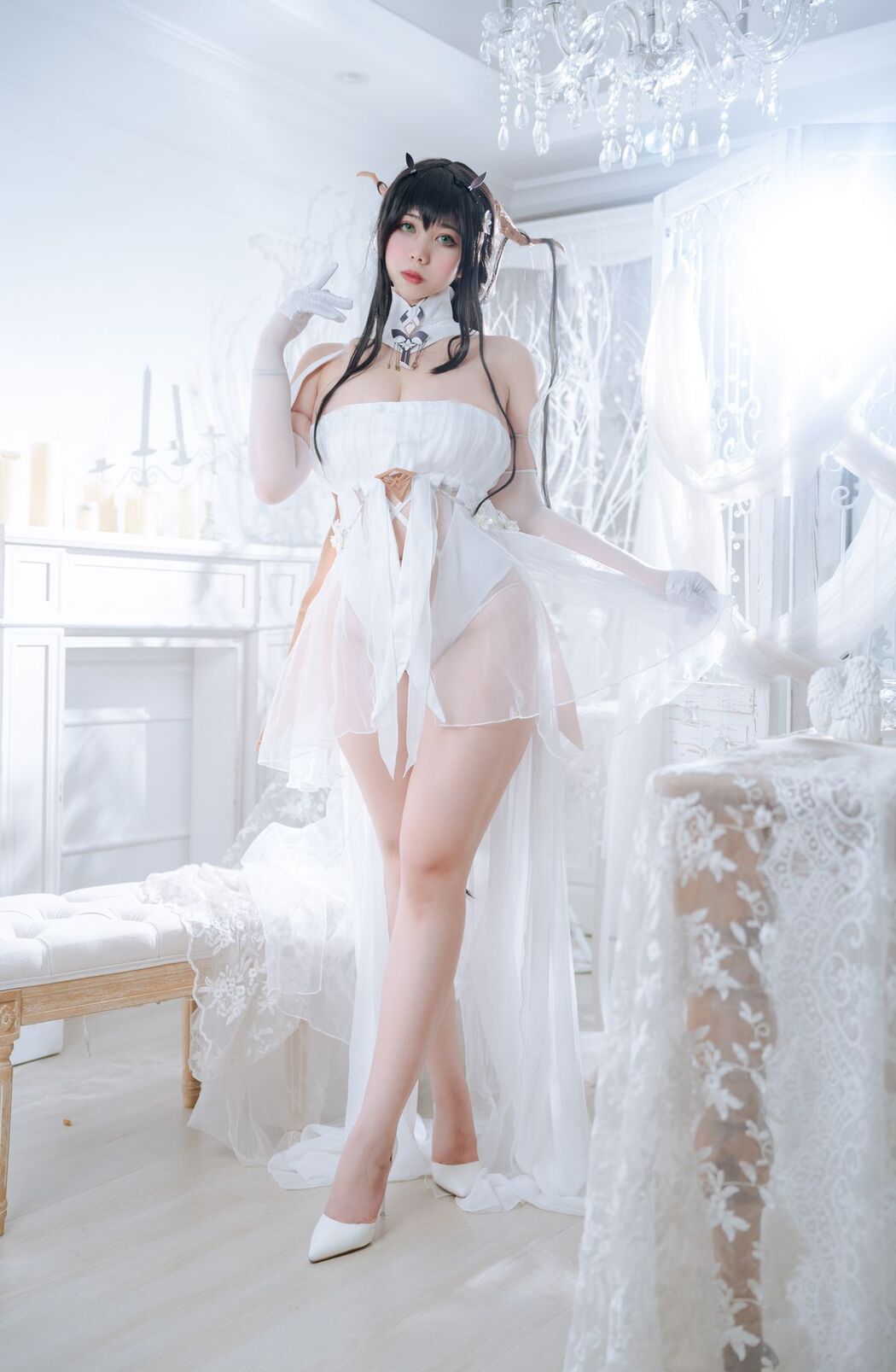 Coser@魅瞳Meroko – 碧蓝航线 不挠 (54P)