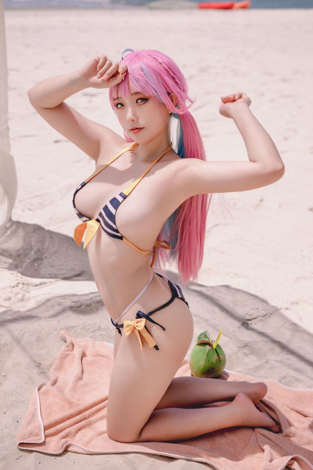 Coser@Messie Huang &#8211; Aqua Bikini (35P)