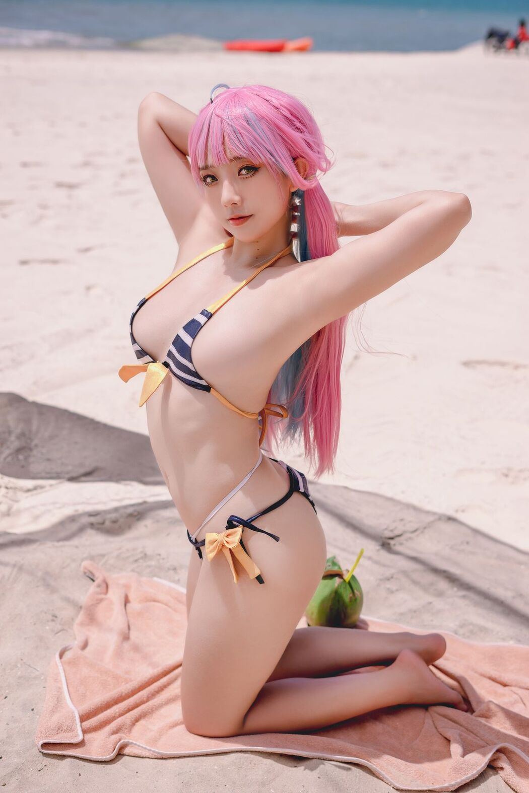 Coser@Messie Huang &#8211; Aqua Bikini (35P)