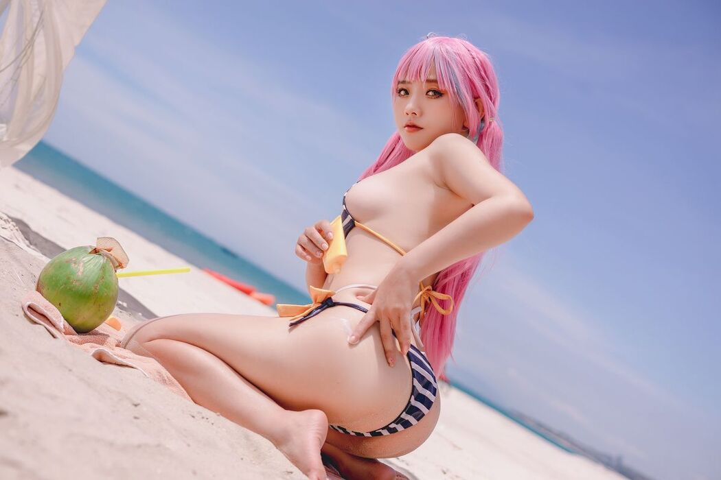 Coser@Messie Huang &#8211; Aqua Bikini (35P)