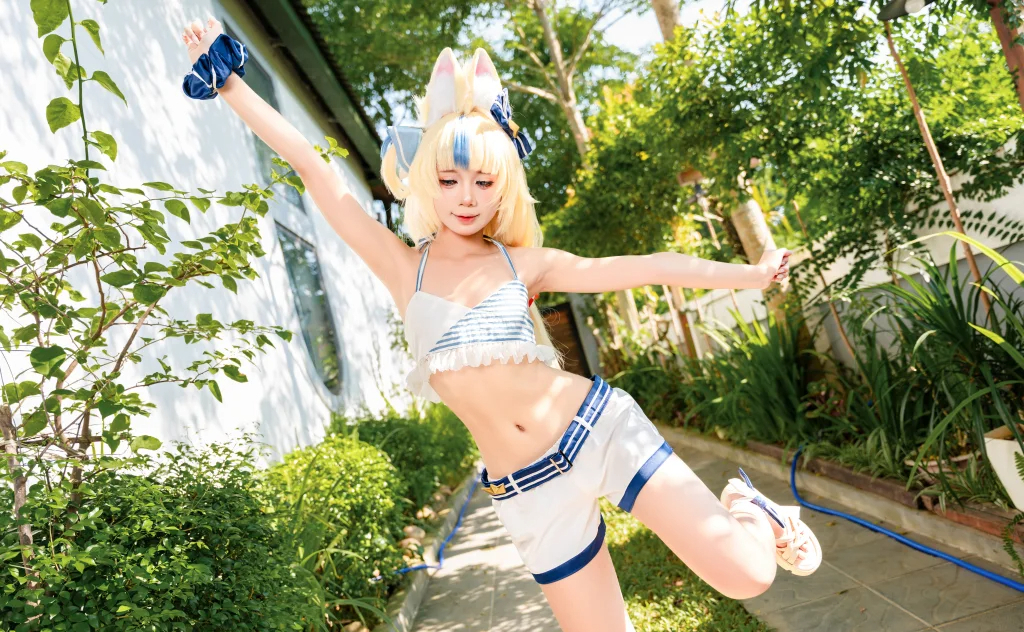 Coser@PoppaChan: Sameko Saba (81 photos + 11 videos)