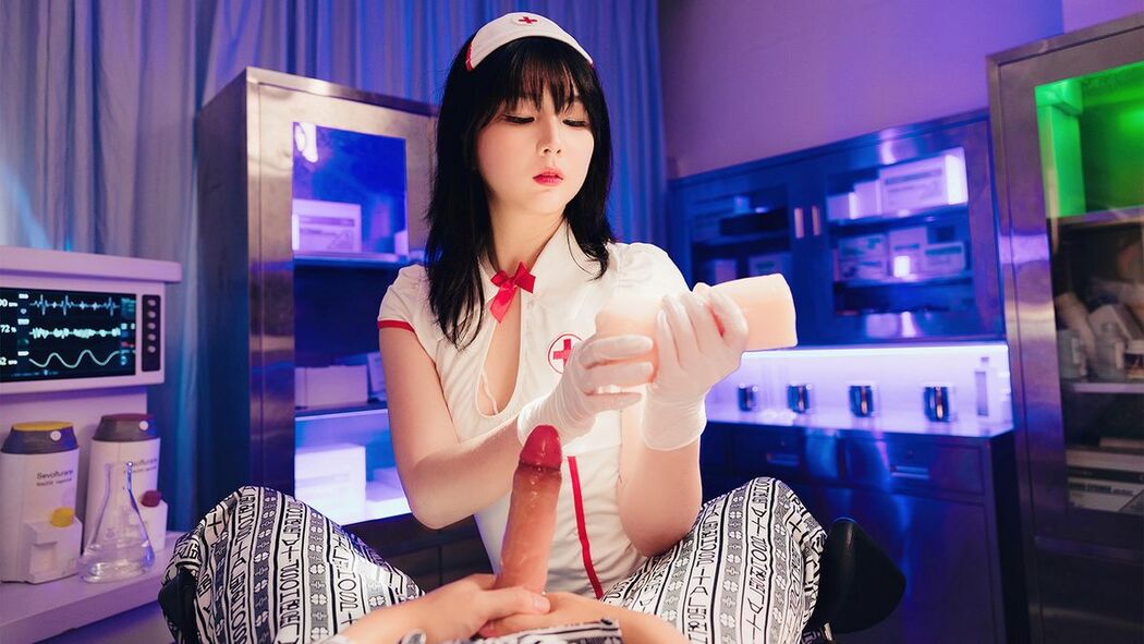 Jang Joo 장주 &#8211; Sexy Nurse (46P &#8211; 35V)