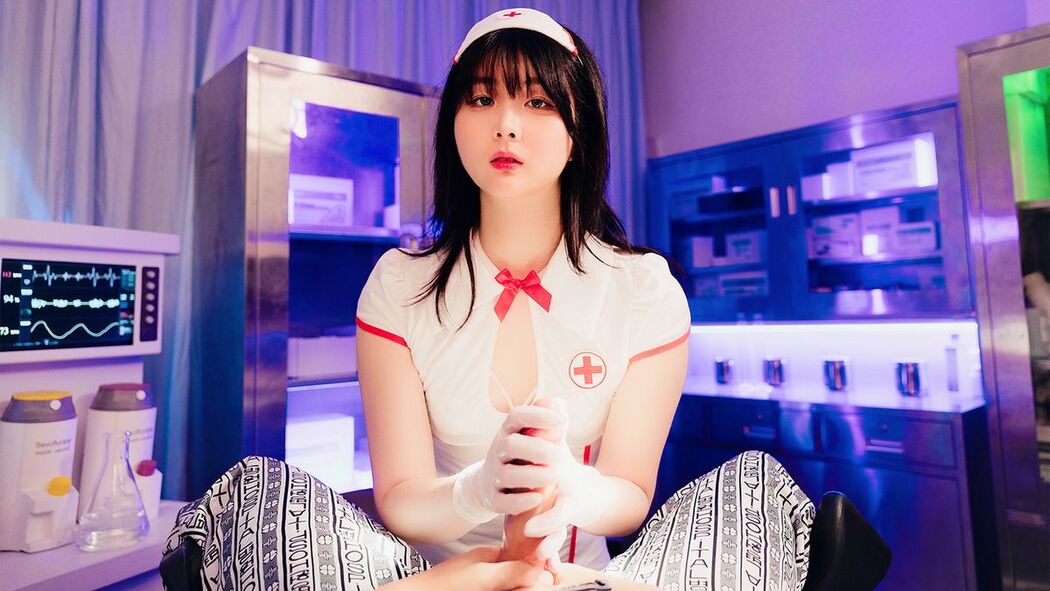 Jang Joo 장주 &#8211; Sexy Nurse (46P &#8211; 35V)