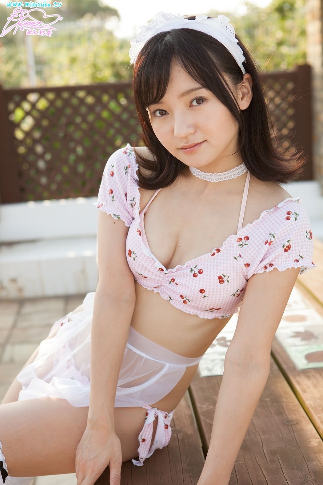 Ayana Nishinaga 西永彩奈, [Minisuka.tv] Regular Gallery (STAGE1) 07.04