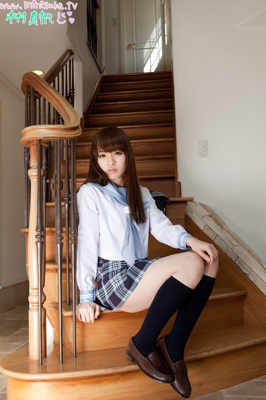 Minisuka.tv Maho Kimura 水色ビキニ Special Gallery 3.1