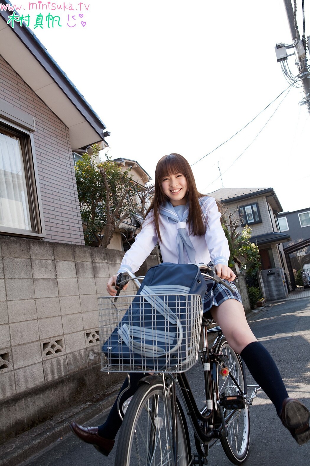 Minisuka.tv Maho Kimura 水色ビキニ Special Gallery 3.1