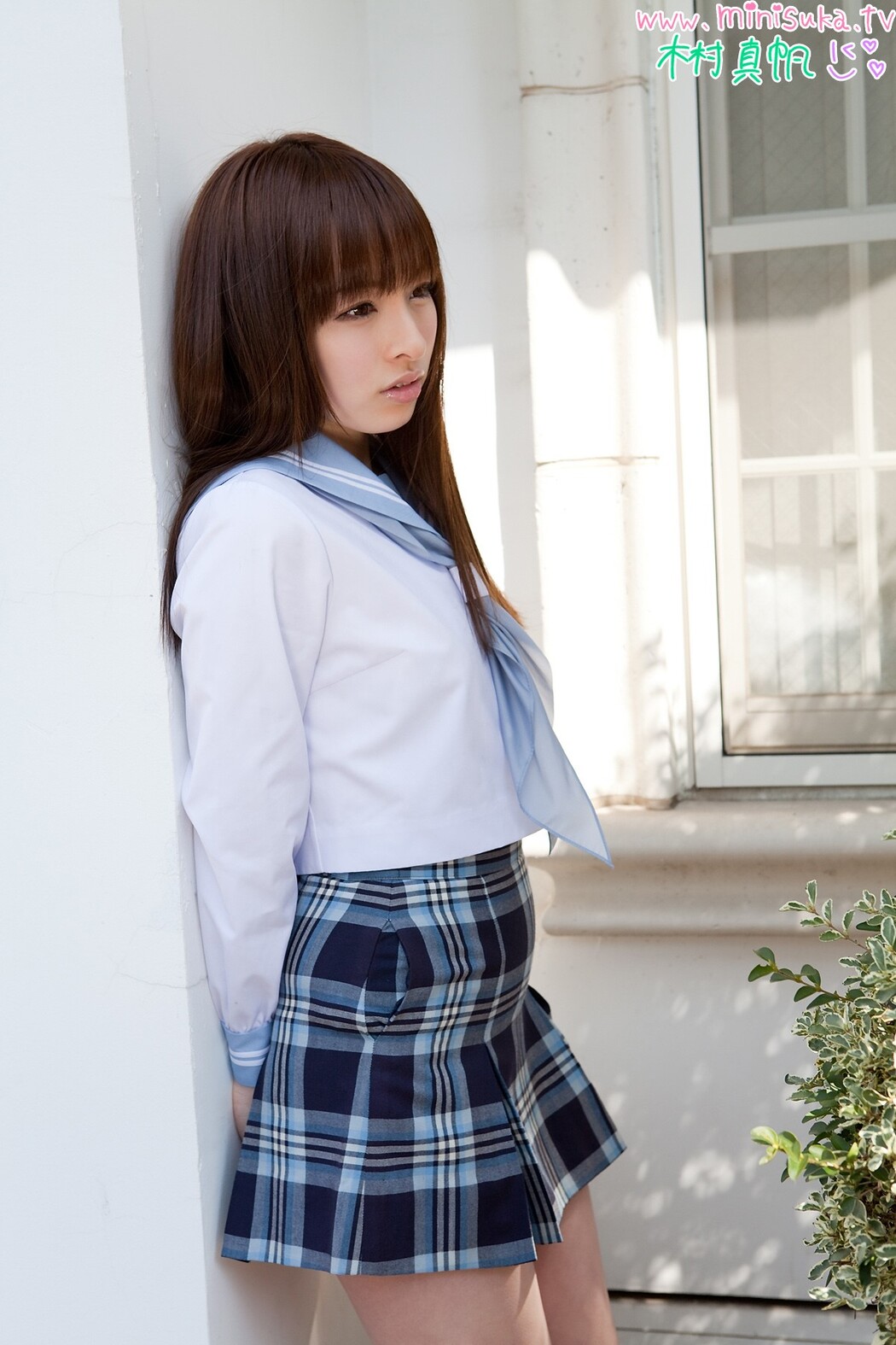 Minisuka.tv Maho Kimura 水色ビキニ Special Gallery 3.1