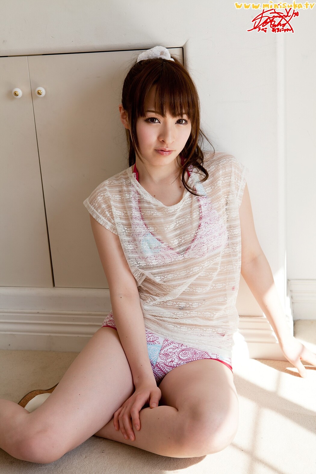 Minisuka.tv Maho Kimura 水色ビキニ Special Gallery 3.4