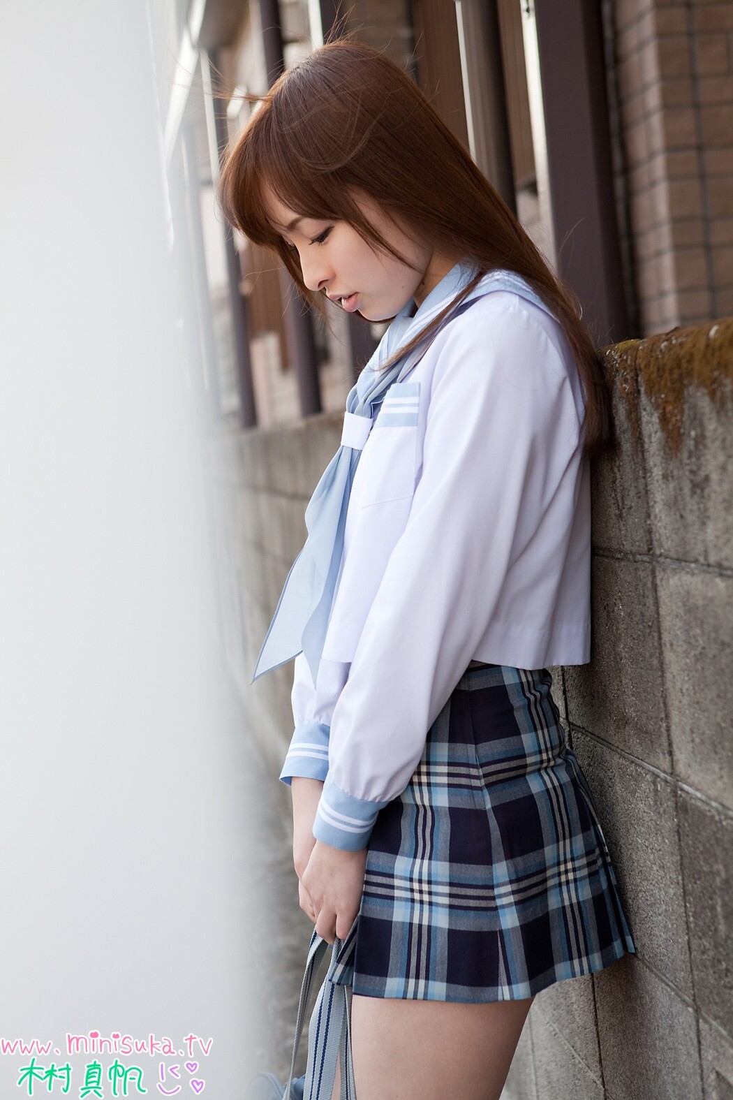 Minisuka.tv Maho Kimura 水色ビキニ Special Gallery 3.1