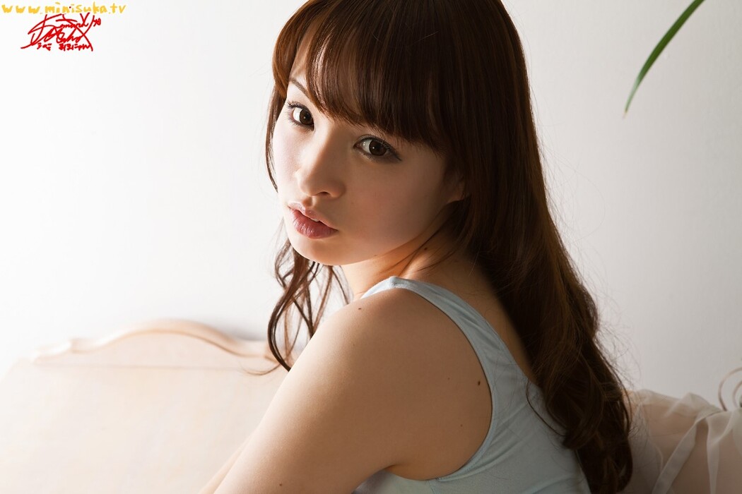 Minisuka.tv Maho Kimura 水色ビキニ Special Gallery 3.5