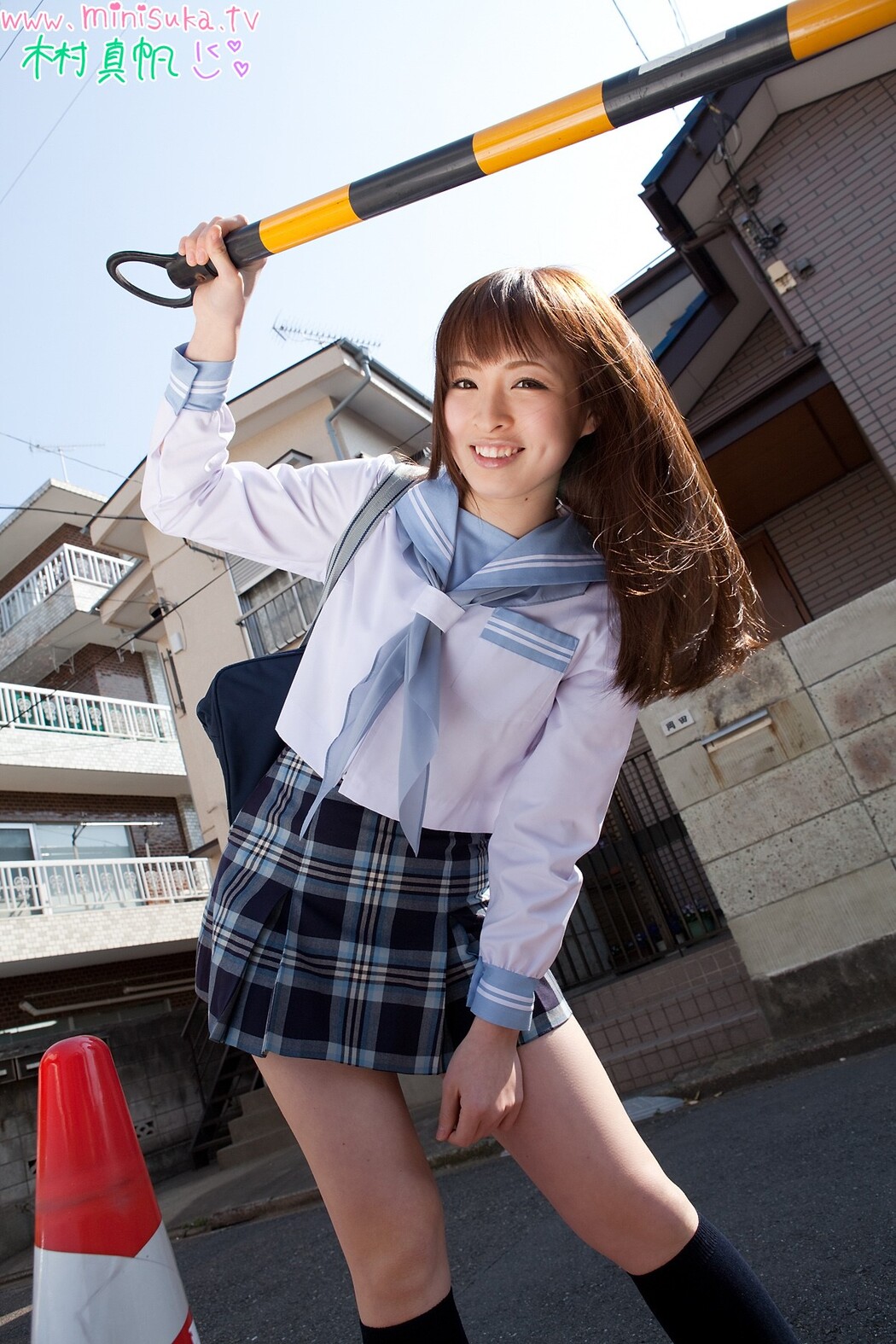 Minisuka.tv Maho Kimura 水色ビキニ Special Gallery 3.1