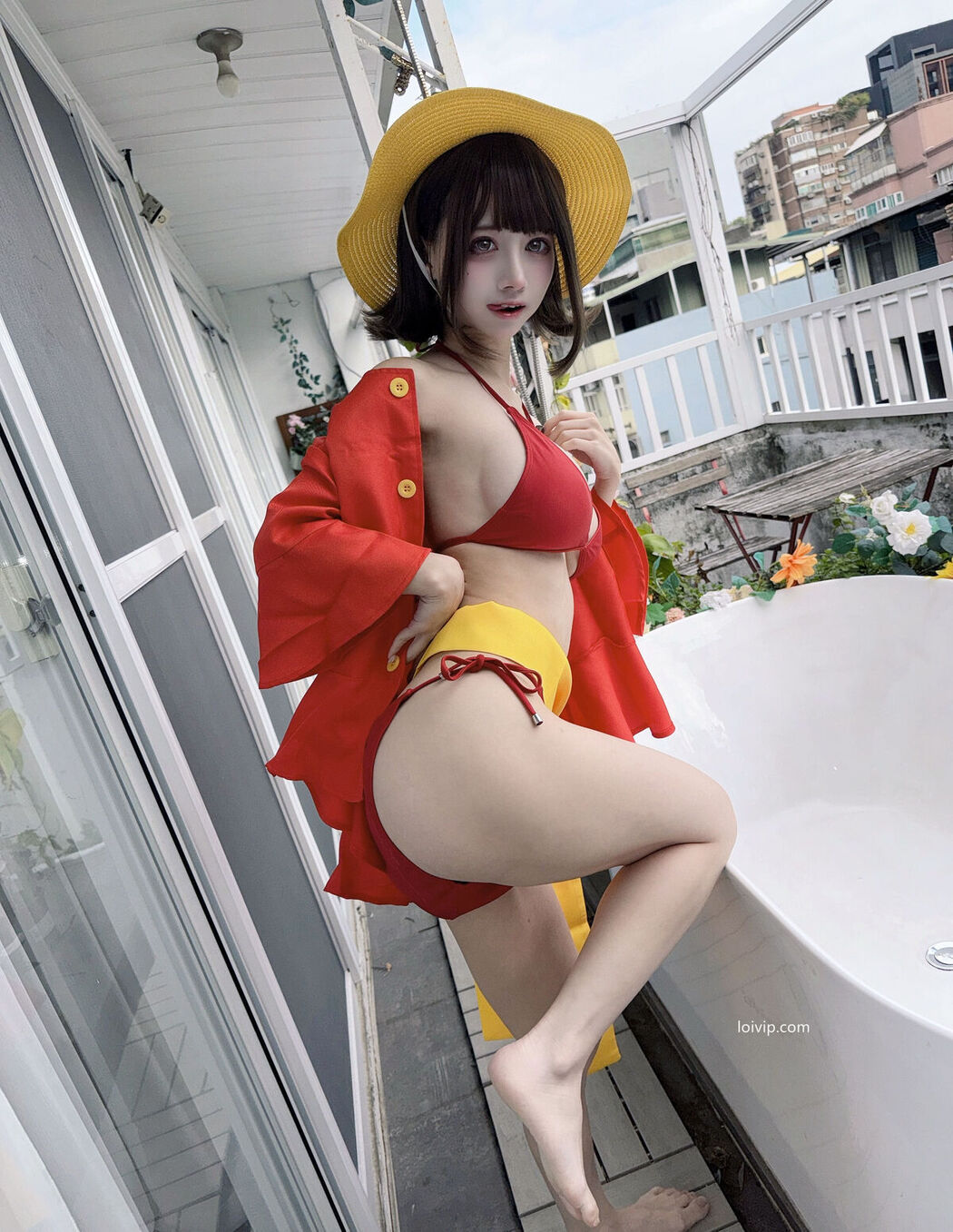 Coser@沖田凜花Rinka &#8211; 海盗凛香 (47P &#8211; 2V)